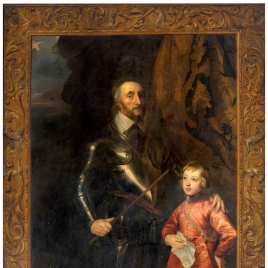 El conde de Arundel y su nieto Thomas