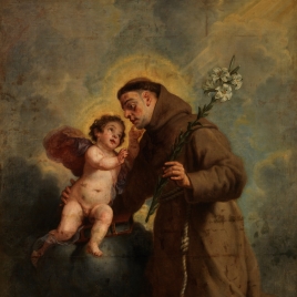 San Antonio de Padua con el Niño Jesús