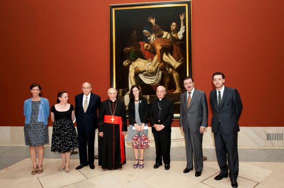 El Museo del Prado recibe El Descendimiento de Caravaggio, obra maestra procedente de los Museos Vaticanos