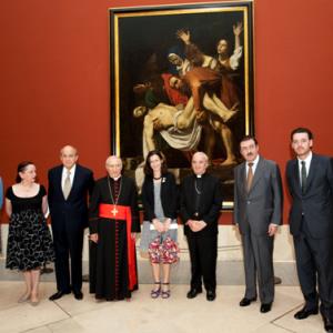 The Museo del Prado is displaying Caravaggio’s Entombment of Christ, a masterpiece loaned from the Vatican Museums