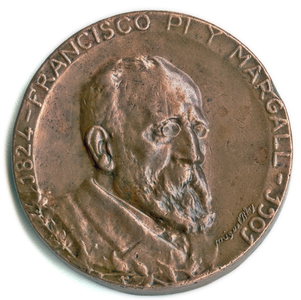 Homenaje a Francisco Pi y Margall, presidente de la I República