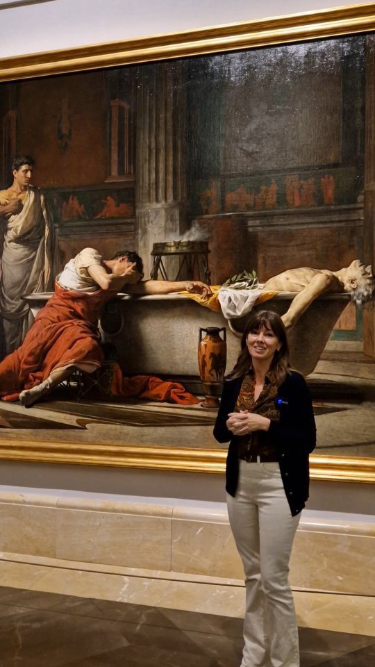 Weekly sessions in English: "The Death of Seneca" (1871), by Manuel Domínguez Sánchez