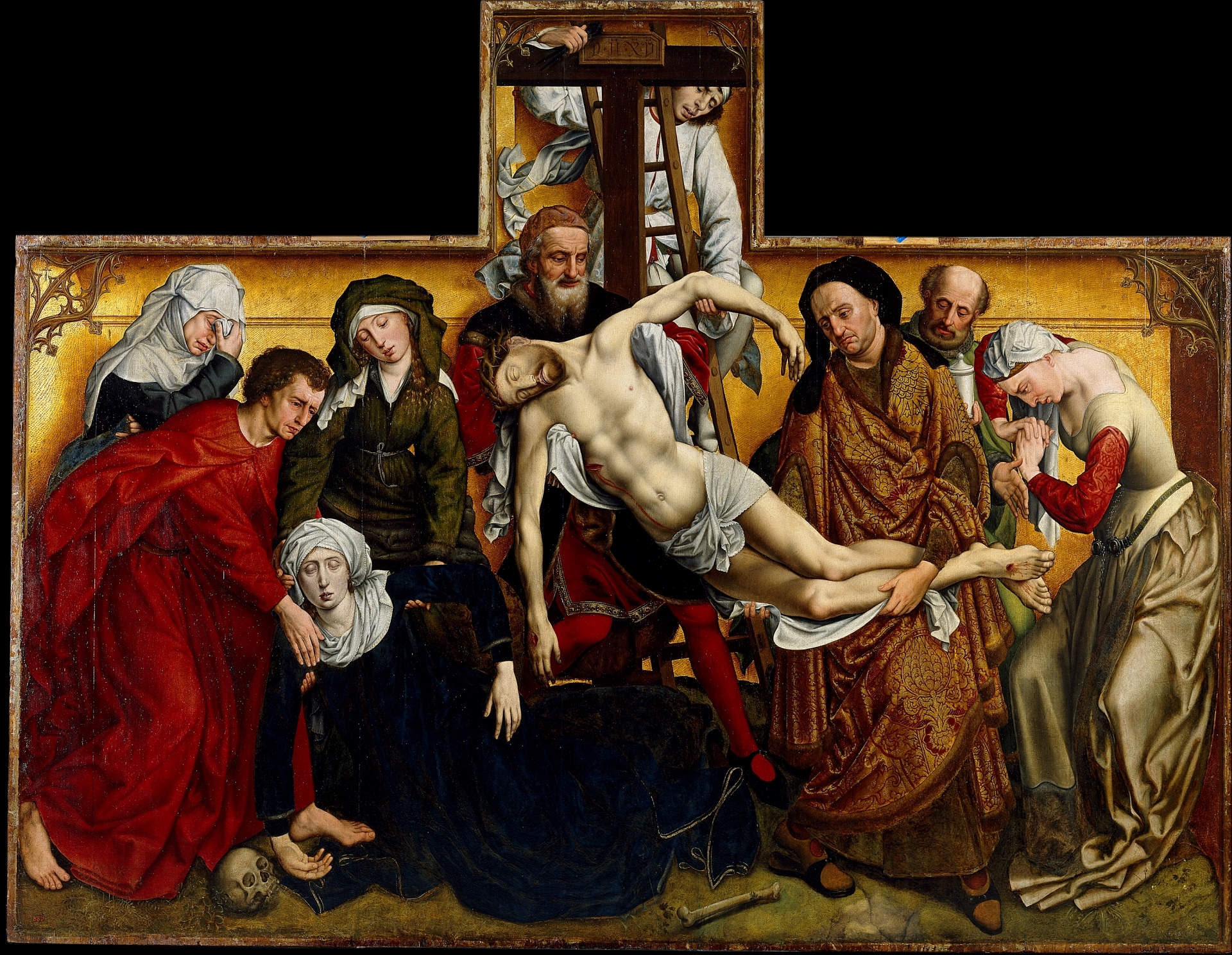 Resultado de imagen de descendimiento van der weyden
