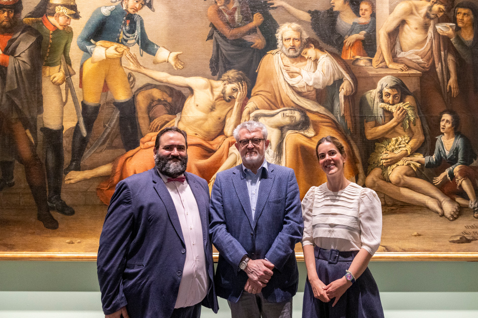 The Museo del Prado is launching its new exhibition format “A work, a story” with The Year of Hunger in Madrid by José Aparicio
