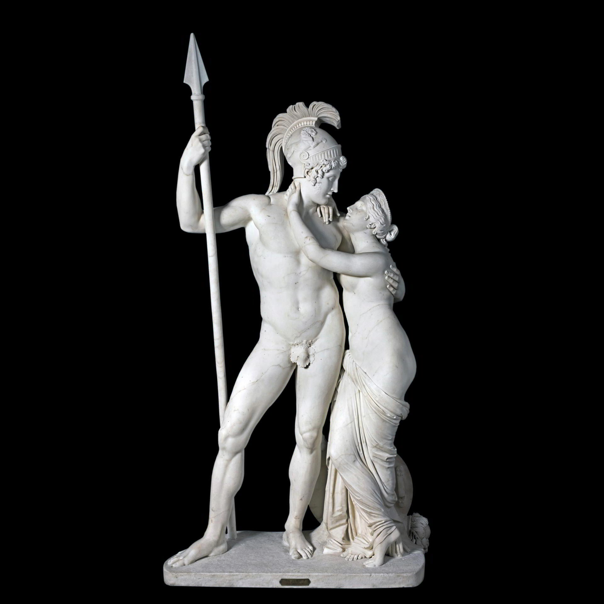 Venus and Mars. Workshop of Antonio Canova - Easy-to-read artwork