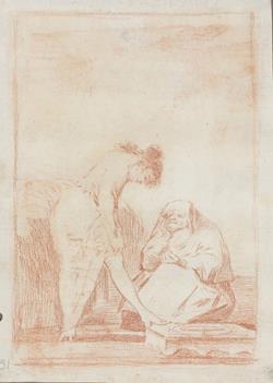 El Museo del Prado presenta una selección de dibujos de Goya prácticamente inéditos en exposición