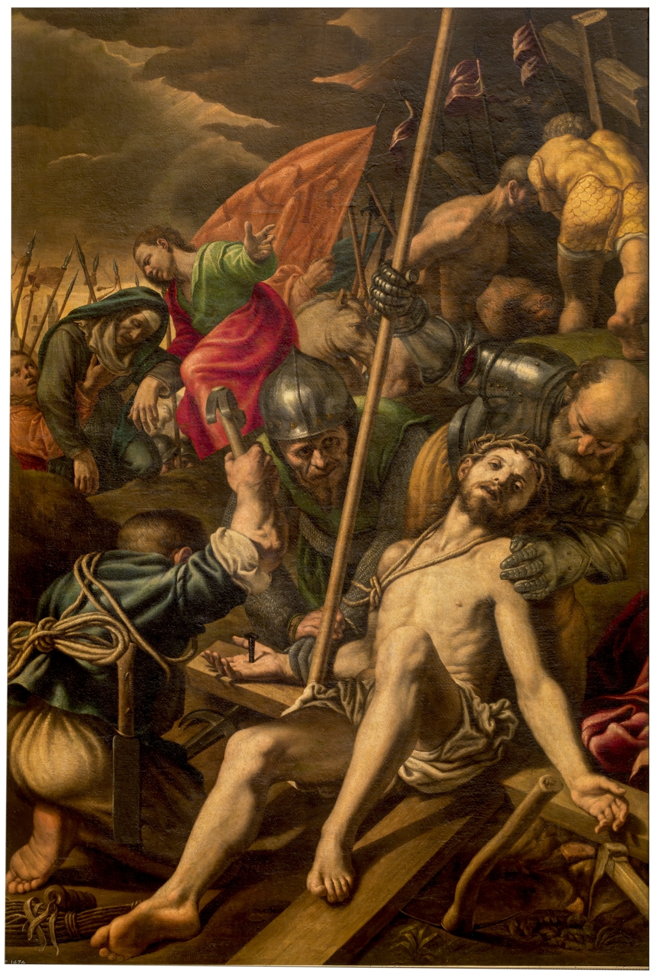 D Jesus Is Nailed To The Cross Art Print Home Decor Wall Art Poster
