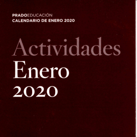 Actividades : enero 2020 : Prado Educación : calendario de enero 2020 / Museo Nacional del Prado