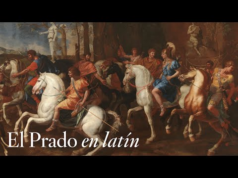 "La caza de Meleagro", de Poussin, con comentarios en latín