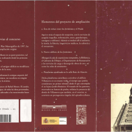 El nuevo Prado : el proyecto de ampliación de Rafael Moneo / Museo Nacional del Prado.