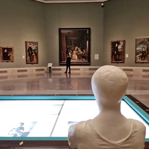 Relaciones entre obras y espectadores: “Escena de conversación III” y “Sara con mesa de billar”, de Juan Muñoz