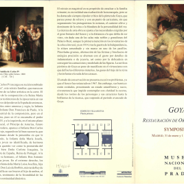 Goya : restauración de obras maestras : symposium / Museo Nacional del Prado.