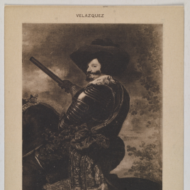Gaspar de Guzmán, conde-duque de Olivares, a caballo