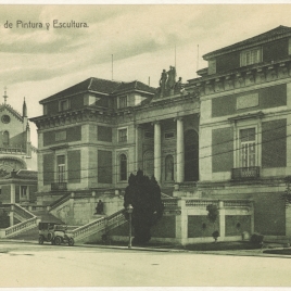 Museo del Prado, vista de la fachada norte o de Goya