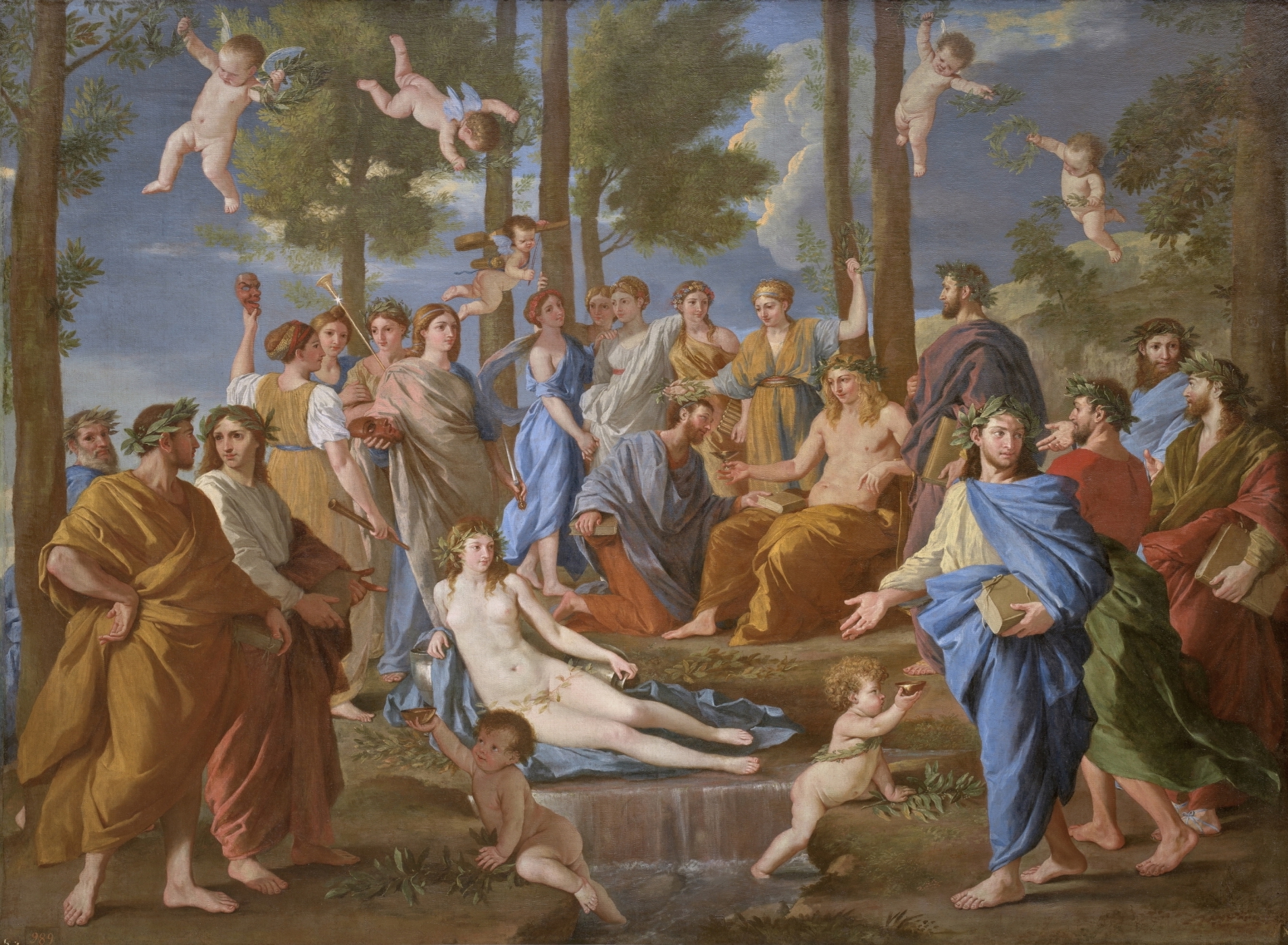 Parnaso, El [Poussin]