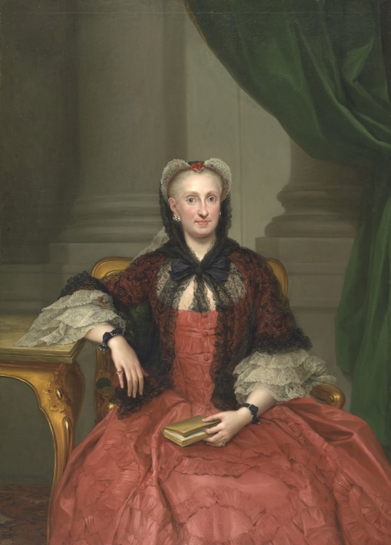 La reina María Amalia de Sajonia