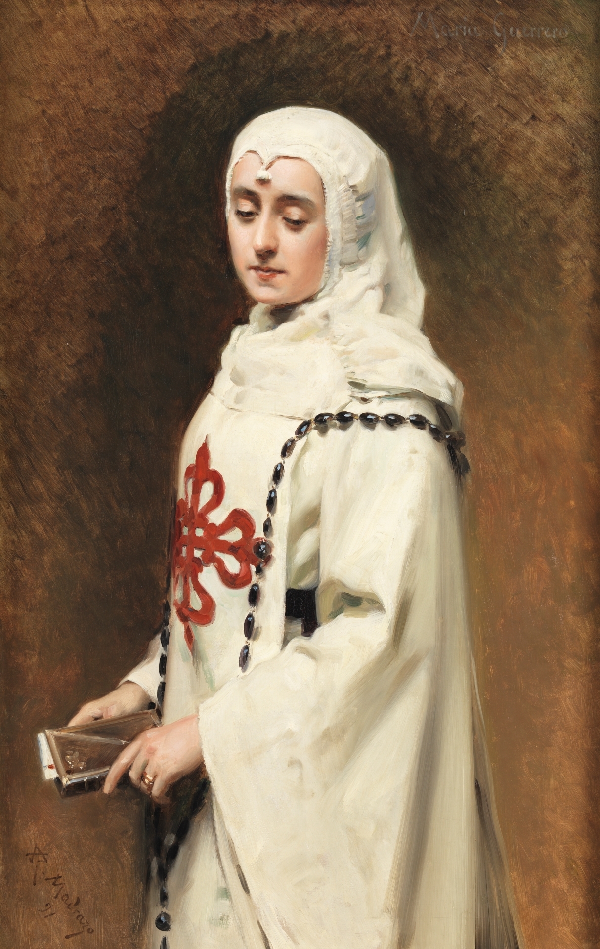 The Actress Maria Guerrero As Dona Ines The Collection Museo Nacional Del Prado