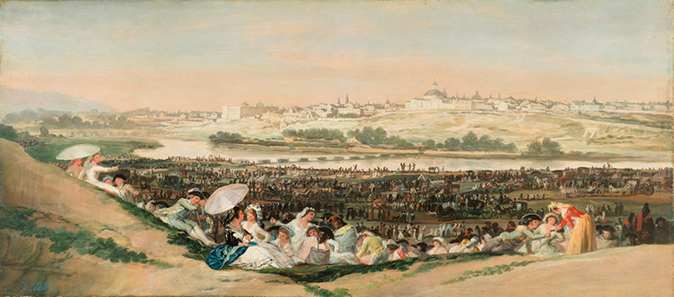 La pradera de San Isidro de Madrid