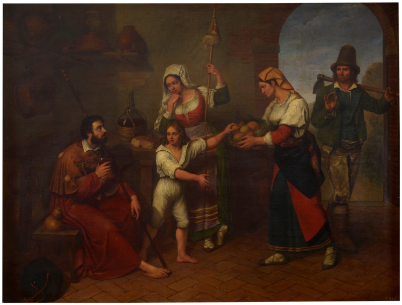 Imagen de la obra: "El peregrino"