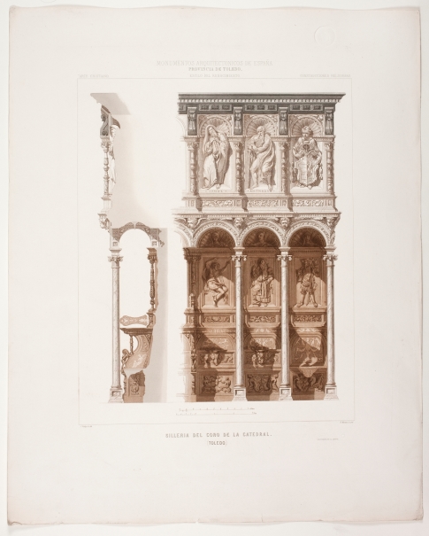 Imagen de la obra: "Sillería del coro de la Catedral de Toledo"