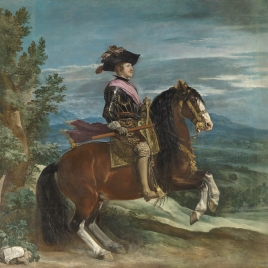 Felipe IV, a caballo