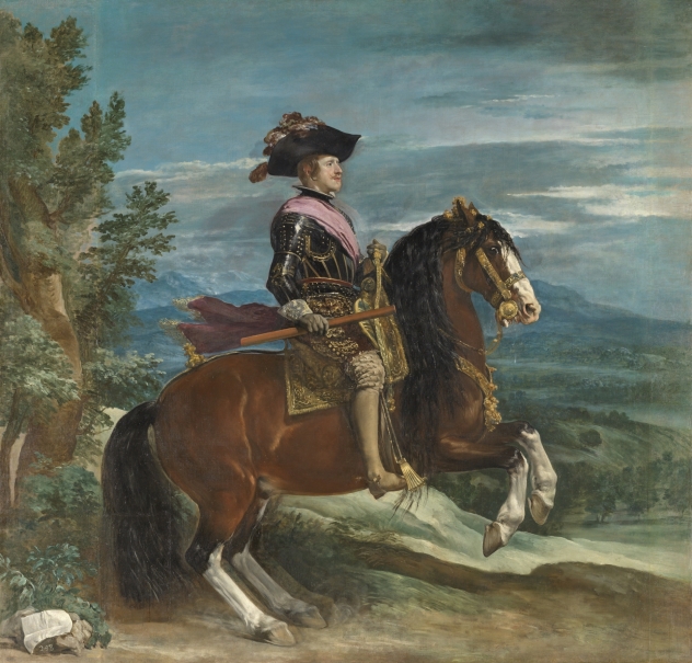 Felipe IV, a caballo