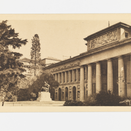Museo del Prado, vista de la fachada oeste o de Velázquez