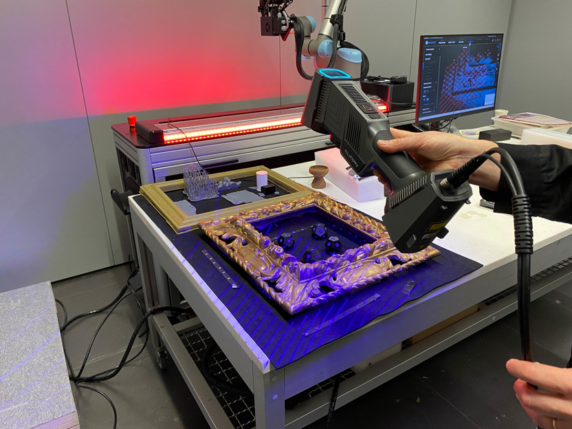 Proyecto de investigación y desarrollo 3D aplicado a la colección de marcos