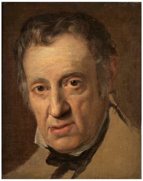 El pintor Vicente López, padre del artista