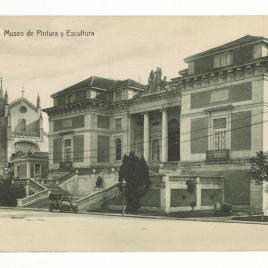 Museo del Prado, vista de la fachada norte o de Goya