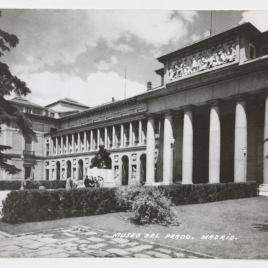 Museo del Prado, vista de la fachada oeste o de Velázquez