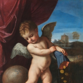 Cupid spurning Riches