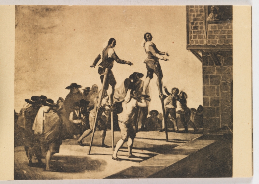 Imagen de la obra: "Los zancos"