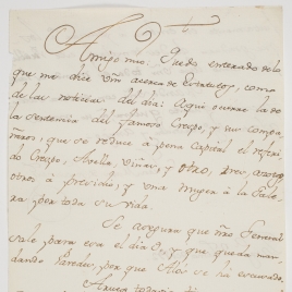 Carta de Juan Martín de Goycoechea a Martín Zapater, Zaragoza 2 junio 1792