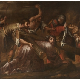 Jesucristo camino del Calvario y la Verónica
