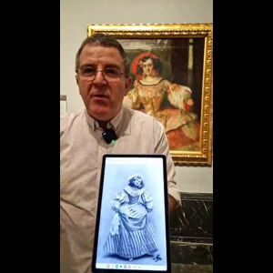 Un obra, un artista: “La actriz doña María Guerrero como La dama boba"