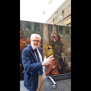 Se acerca “Paolo Veronese”: dos obras en el taller de restauración