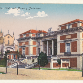 Museo del Prado, vista de la fachada norte o de Goya
