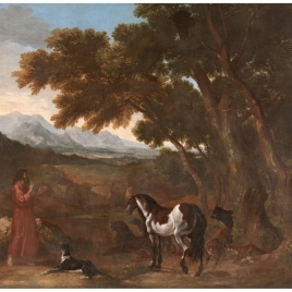 Landscape with a Hermit preaching to Animals