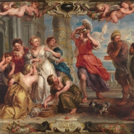 Achilles discovered among the Daughters of Lycomedes