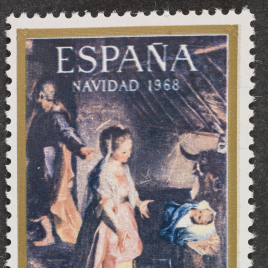 Serie de sellos Navidad