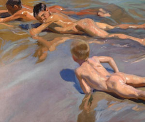 Chicos en la playa, Sorolla