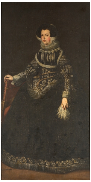 Imagen de la obra: "Isabel de Francia, primera esposa de Felipe IV"