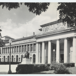Museo del Prado, vista de la fachada oeste o de Velázquez