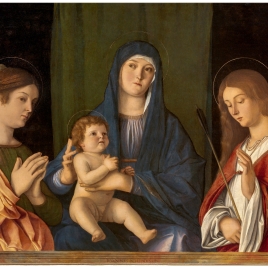 La Virgen y el Niño entre María Magdalena y Santa Úrsula