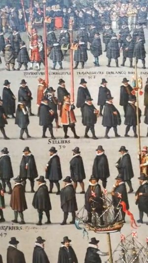 "Fiestas del Ommegang en Bruselas" (1616), de Denijs van Alsloot y Antoine Sallaert