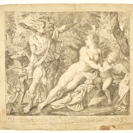 Venus, Adonis y Cupido
