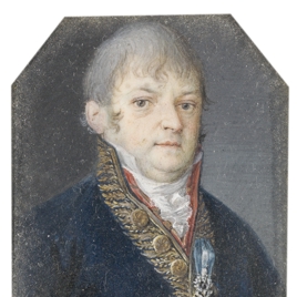 Retrato de caballero de la orden de Carlos III