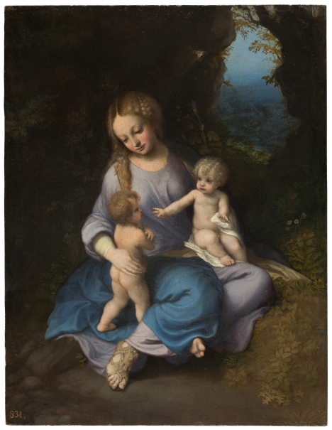 Imagen de la obra: "La Virgen, el Niño y San Juan"
