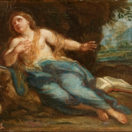 Mary Magdalene in penitence in the desert